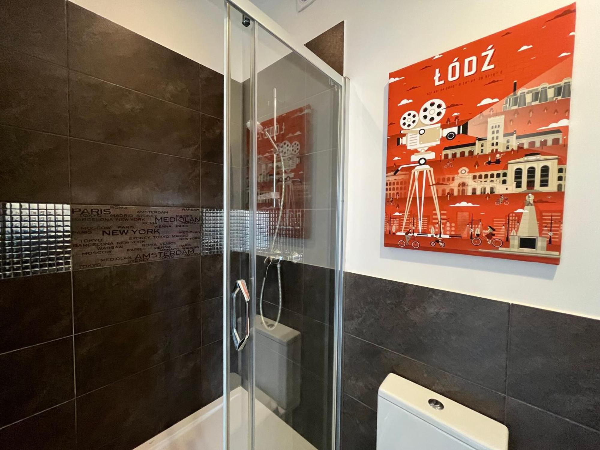 Apartament I Love Piotrkowska Z Wielkim Lustrem, Balkonem I Klimatyzacja Łódź Exteriör bild